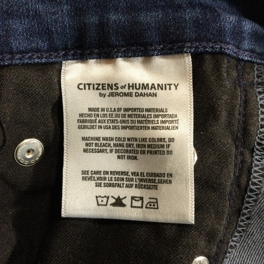 Citizens of Humanity COH Rocket Ankle High Rise Skinny Jeans - Picture 6 of 16